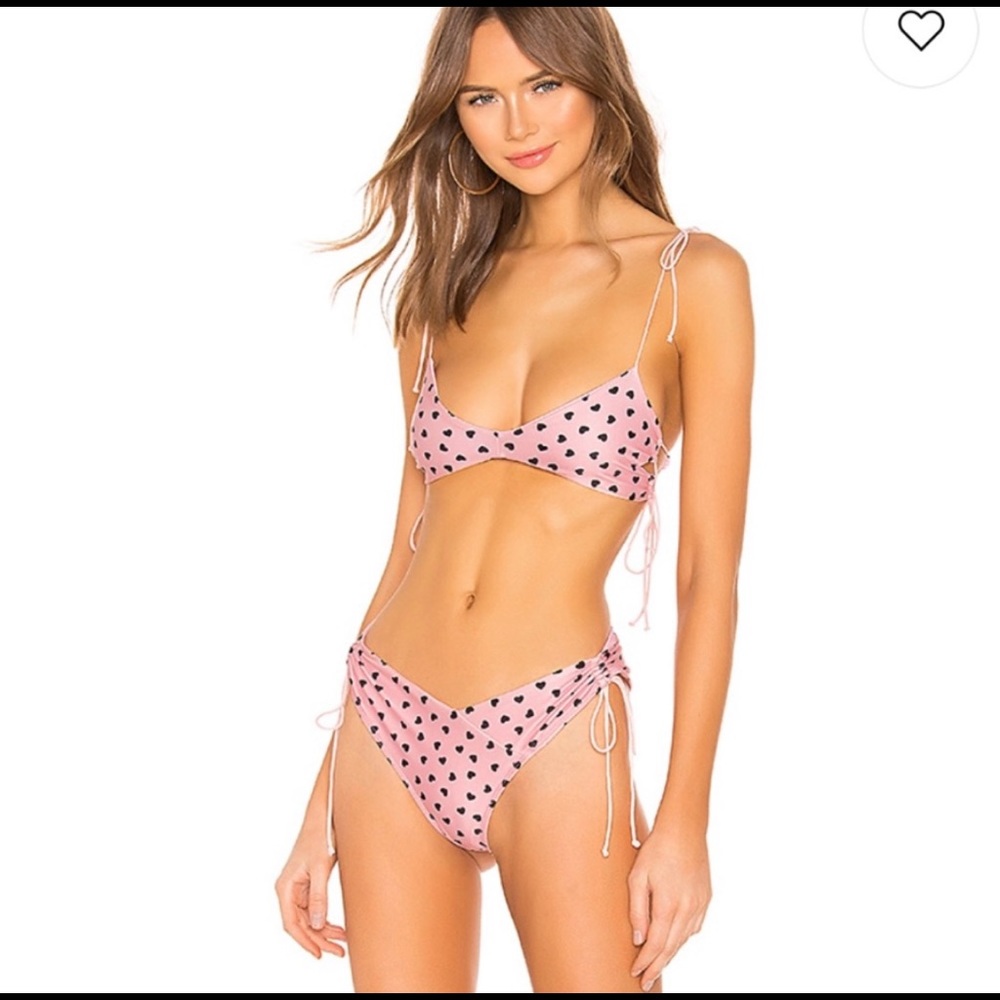 For Love & Lemons Scrunch Bikini NWT